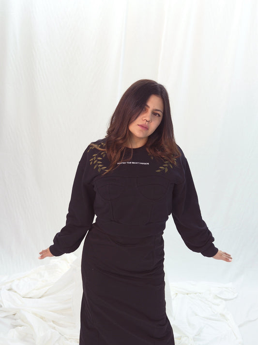 Gidgee pullover - Negro