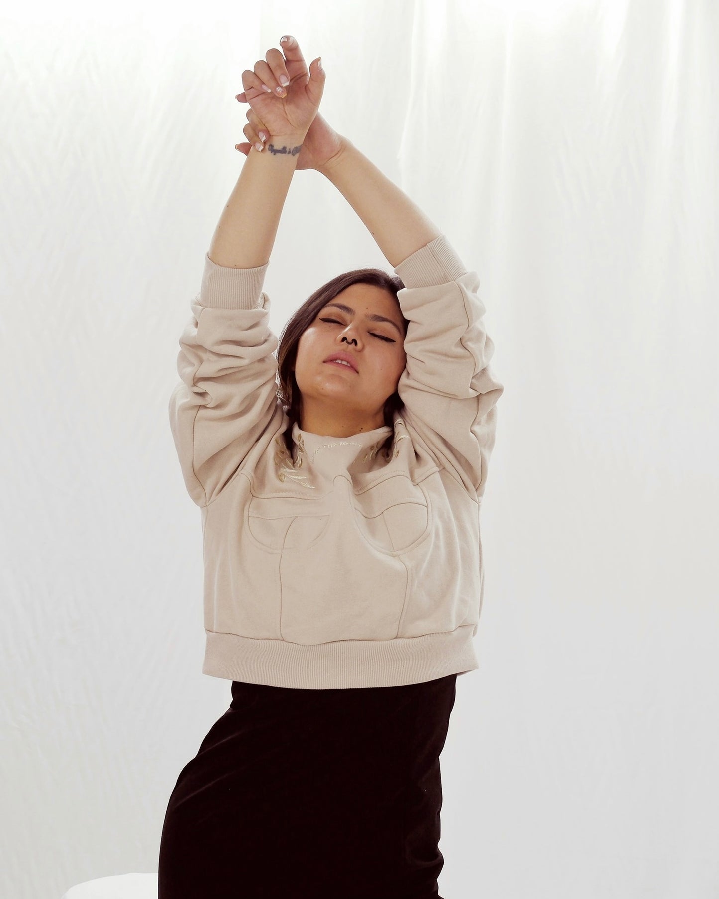 Gidgee pullover - Taupe