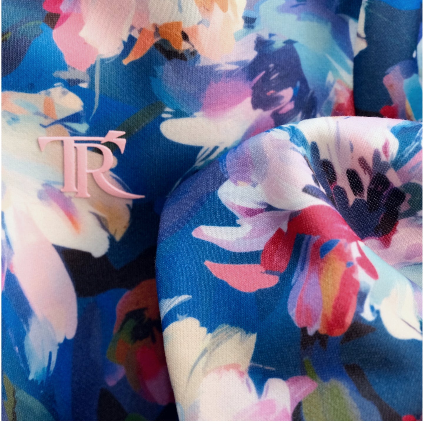 Orchid jacket - floral blue